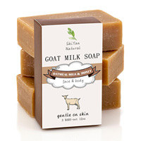 Lait de chèvre biologique fait à la main Rose Hotel Black Laundry Yoni Base de savon de bain blanchissant emballage de curcuma savon à l'acide kojique