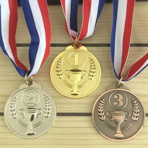 Custom Engraved Trophy <strong>Zinc</strong> <strong>Alloy</strong> <strong>Medals</strong> for Soccer Football Awards and Cheerleading Competition Prizes Metal <strong>Material</strong> - Product Image 1