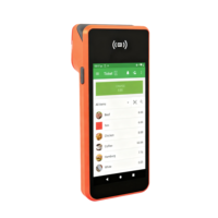 Terminal de point de vente portable Android 15 certifié Google GMS, 6 pouces, 3+32 Go, avec imprimante, NFC et SoftPos