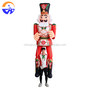 Costume Gonfiabile Gigante a Forma di Schiaccianoci, Marionetta Camminante, Decorazione per Parate Natalizie ed Eventi di <span class=keywords><strong>Strada</strong></span> - Product Image 6