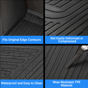 Precio Especial Alfombrilla Antideslizante Personalizada para Maletero de Coche, Alfombrilla Completa para Jeep Grand Cherokee (WL) 2021-2025 - Product Image 3