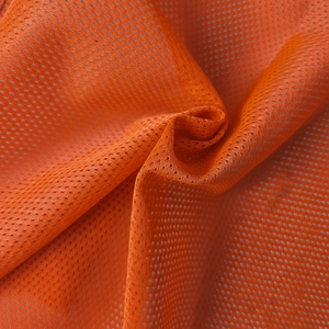 Tela deportiva de secado rápido de poliéster 100% 110 GSM, malla de punto elástica teñida lisa de peso medio para trotar, trajes de punto - Product Image 1