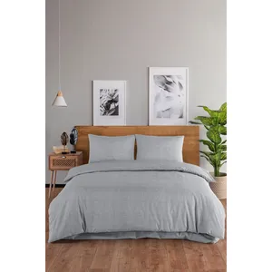 Juego de Funda Nórdica de Algodón Sólido Karden Flower, 200x220 cm, Cama Doble, Textil para el Hogar - Product Image 2
