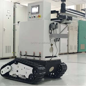 Chasis Robótico Motorizado de 120 kg de Carga Útil, Fabricado en China, Motonieve Eléctrica con Orugas de Goma Resistentes para Robots Industriales - Product Image 1