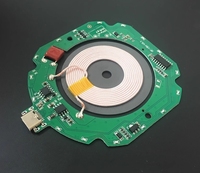 Récepteur de chargeur sans fil MiNi Bobine de charge d'air Chargeur à induction magnétique personnalisé avec tampon magnétique