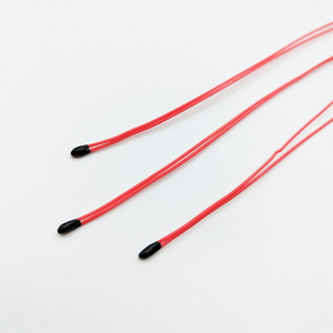 Focusens <span class=keywords><strong>10k</strong></span> NTC điện trở nhiệt điện trở độ nhạy cao với cảm biến nhiệt độ dây tráng men 60mm - Product Image 2