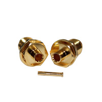 Conector SMA al por Mayor a Bajo Precio, Conector SMA RF Hembra Chapado en Oro SMA-KYB2 para RG405