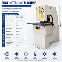 Machine à chanfreiner les plaques automatique TMM-S30T 4400W, machine à chanfreiner les bords des plaques d'acier sur table, machine à chanfreiner CNC