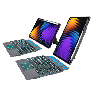 RGB Backlit Không Dây Từ Bàn Phím Máy Tính Bảng Trường Hợp Đối Với Xiaomi Pad <span class=keywords><strong>7</strong></span> Mipad <span class=keywords><strong>7</strong></span> Pro 11.2 Inch Bìa Với Touchpad Bàn Phím Tùy Chỉnh - Product Image 2