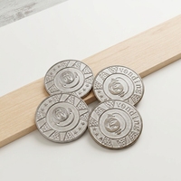 Jetons métalliques durables et pièces de monnaie réutilisables pour distributeurs automatiques de capsules et jeux d'arcade pour enfants, pour le jeu et la distribution de prix