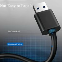 Hub USB haute vitesse SYONG 4-en-1 ultra-mince, concentrateur multiport 4 ports pour ordinateur portable, clé USB, disque dur, console, clavier, souris, Plug & Play
