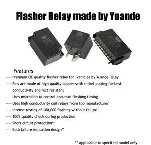 Rơ Le <span class=keywords><strong>Flasher</strong></span> Mới 95550-43300 Cho Hyundai Rơ Le Đèn Báo Nguy Hiểm 3 Chấu Rơ Le Đèn Led 12V - Product Image 5