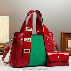 Nuova <span class=keywords><strong>borsa</strong></span> <span class=keywords><strong>a</strong></span> spalla singola alla moda colorata di <span class=keywords><strong>grande</strong></span> capacità per <span class=keywords><strong>donna</strong></span> in pelle sintetica 2 pezzi Set borse <span class=keywords><strong>a</strong></span> <span class=keywords><strong>tracolla</strong></span> - Product Image 1