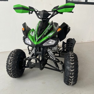 <span class=keywords><strong>Quad</strong></span> tout-terrain 4 roues 110cc 4 temps de la série Green-White Sport pour l'aventure en plein air - Product Image 1