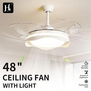 42 Inch <b>Smart</b> Remote Control Modern Led Lamp <b>Ceiling</b> <b>Fan</b> with Light and Remote DC Motor - Product Image 4