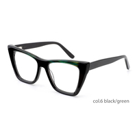 Montures de lunettes de vue œil-de-chat tendance pour femmes, nouvelle collection 2025, multicolores, pour usage quotidien et professionnel