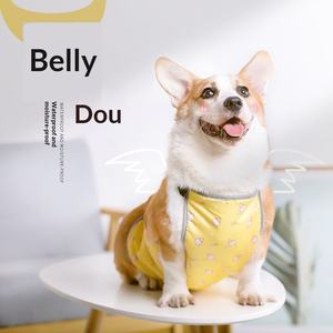 Vêtement de pluie pour chien en polyester à motif animal moderne d'été, imperméable, chaud, taille XXL, avec poche pour le ventre, accessoires pour animaux de compagnie - Product Image 3