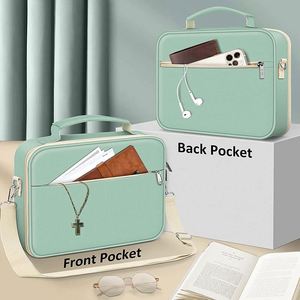 Free Sample BSCI custom Protective Multi Functional Bag Adjustable Shoulder Strap <b>Bible</b> cover <b>Case</b> Carrying Church Bag - Product Image 3