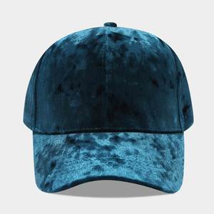 European American Velvet Baseball Cap Men Women Winter Fashion Casual Curved Eaves Sun <b>Hat</b> - Product Image 3