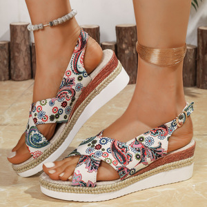 Sandalias Gladiador de Verano 2026, Estilo Coreano, para Mujer, Cómodas, con Plataforma Gruesa, Hebilla, Punta Abierta, Parte Superior de PU - Product Image 6