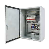 Gabinete de Control Industrial PLC&MNS Completamente Ensamblado, Integrado con Caja de Control de Temperatura, Controlador Dedicado PAC Industrial