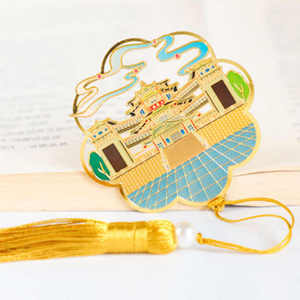 Wholesale Custom Metal <b>Bookmark</b> Gold/<b>Silver</b> Colors Engraved Earth Logo Soft Enamel Sublimation Finish Custom Shape Promotional - Product Image 4