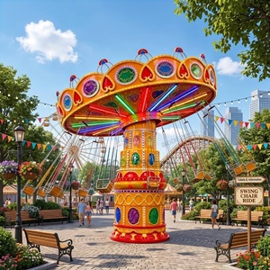 Manège à chaises volantes rotatives pour 36 personnes, pour parcs d'attractions et fêtes foraines - Product Image 1