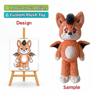Peluches personnalisées avec logo, fabricant de jouets en peluche, peluche garçon anime sur mesure, faible MOQ, OEM ODM, poupée en peluche animale en peluche - Product Image 6