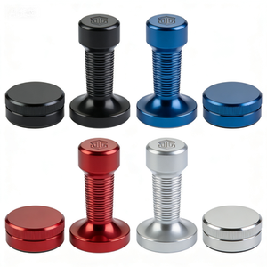 แทมเปอร์กาแฟสแตนเลสปรับระดับได้ ปรับความสูงการกดได้ตามต้องการ เพื่อการทำเอสเพรสโซระดับพรีเมียม - Product Image 6