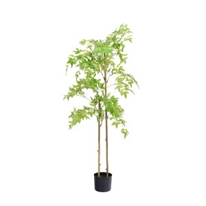 Plante artificielle Nandina Domestica Dream Castle 100-200cm en PVC en pot, décoration écologique pour la maison - Product Image 5