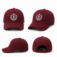 Casquette de baseball en coton réglable, qualité supérieure, directement de l'usine, OEM, en gros, sportive, durable, avec broderie de logo d'entreprise, prête à l'emploi pour les entreprises