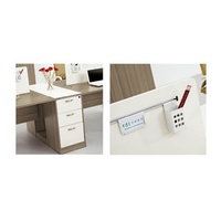Station de travail informatique durable, espace de travail modulaire, mobilier de bureau en surplus