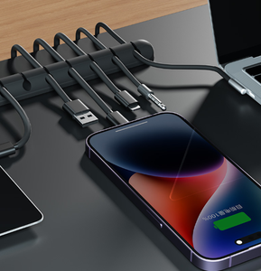 Hot bán Silicone bàn Clip Set đa năng dữ liệu Tie Quản Lý Chủ dây tổ chức Cáp máy tính để bàn nhà bếp phòng tắm túi - Product Image 3