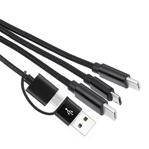 <span class=keywords><strong>Cable</strong></span> USB 3 en 2 Luminoso de <span class=keywords><strong>Doble</strong></span> Cara con Logotipo Luminoso LED, Regalo Promocional de Marca, Dos Entradas Brillantes - Product Image 4