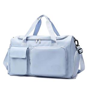 Bolsa de Yoga Personalizada para Viaje, Bolsa Deportiva, Bolsa de Gimnasio Impermeable para Mujer con Compartimento Seco/Húmedo Separado - Product Image 4