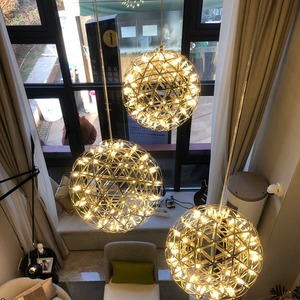 Boules de lumière AB pour restaurants, bars, foyers, supermarchés, hôtels - Lampes suspendues contemporaines à LED - Product Image 1