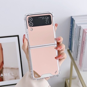 Cover per Telefono Antiurto di Lusso alla Moda per Donna, Produzione e Fornitura all'Ingrosso, Custodia Rigida <span class=keywords><strong>a</strong></span> Specchio per <span class=keywords><strong>Samsung</strong></span> Z Flip 8 7 6 5 <span class=keywords><strong>43</strong></span> - Product Image 5