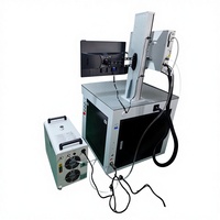 Machine de marquage et de perçage au laser à fibre Weihua 100x100mm 120W pour le perçage du verre, respectueuse de l'environnement, épaisseur de 0 à 6 mm, contrôle EZlaser