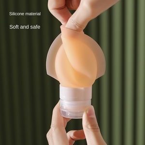 Silicone Sub-bottling Leak-proof Pressing Type Travel Sub-packaging Bag Shampoo Skin Care Storage Portable Sample Empty <b>Bottle</b> - Product Image 3