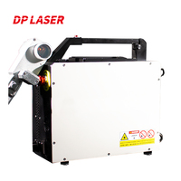 Máquina de Limpieza Láser de Pulso Portátil de Solo 10 kg, 50 W, 100 W, 200 W, Fuente de Láser Mini para Eliminar Óxido de Madera, Piedra y Pintura