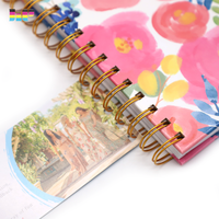 Carnet de planification personnalisé à couverture rigide avec papier offset, reliure parfaite, impression flexographique