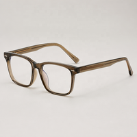 Lunettes optiques de style informatique en acétate TR90 pour hommes et femmes, montures de lunettes optiques personnalisées, vente en gros de montures de lunettes