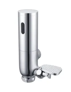 No need of external power squatting toilet introduction foot dual use flush valve sensor faucets