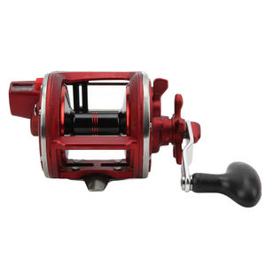 Moulinet <span class=keywords><strong>de</strong></span> <span class=keywords><strong>pêche</strong></span> 3.6:1 Ratio Drum Reel 7/14 Résistance avec compteur <span class=keywords><strong>de</strong></span> ligne pour Long Shot Sea FishingRed Droitier - Product Image 2