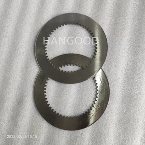 Hangood 100-22-15210 D20-5 Placa de Fricción para Komatsu D85ESS-2 D70LE-12 D65PX D21P D665EX D20A-5 220*146*2.3/IT50 Placa de Acero - Product Image 2