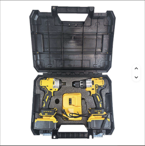Portable Power Drills Kit Brushless Impact Drill and Wrench <b>Tool</b> With 2 Batteries 1 Charger Wkc-2-1 Chrome Vanadium Stee - Product Image 4