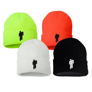 Unisex Winter Warm <b>Wool</b> Knit <b>Beanie</b> <b>Hats</b> with Custom Embroidery Logo Multi-Color Cartoon and Character Patterns 3D Technique - Product Image 1