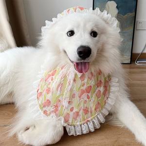 Babero <span class=keywords><strong>razas</strong></span> de perro para medianas y grandes, toalla de Baba impermeable para <span class=keywords><strong>Chow</strong></span> Samoyedo Golden Retriever Alaskan Malamute - Product Image 5