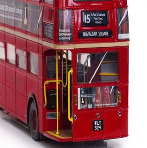 Modellino di Autobus Routemaster in Scala 1/18 Senza Metallo, Nuovo Veicolo Giocattolo Die-cast per Regalo - Product Image 5