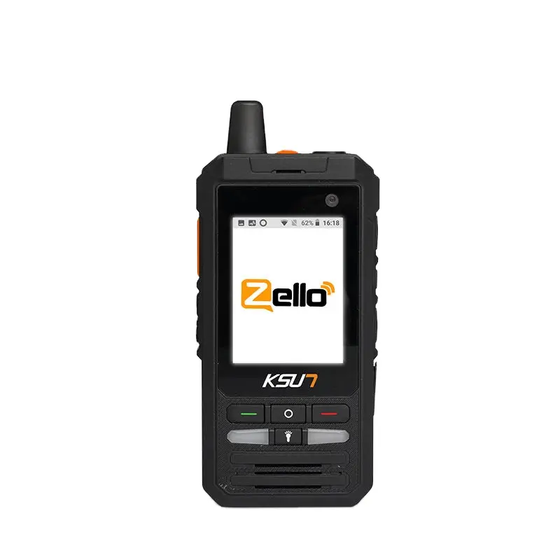 KSUN ZL20 küresel konuşma GPS SOS PTT telefon radyo Walkie Talkie Android Zello 200 km 4G 3G 2G Wifi Walki Talki